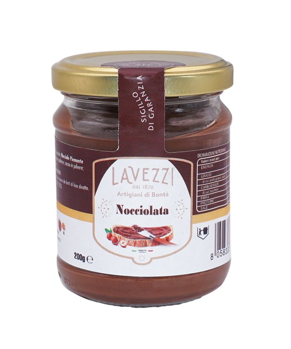 SPALMABILE AL CACAO E NOCCIOLE 200 gr